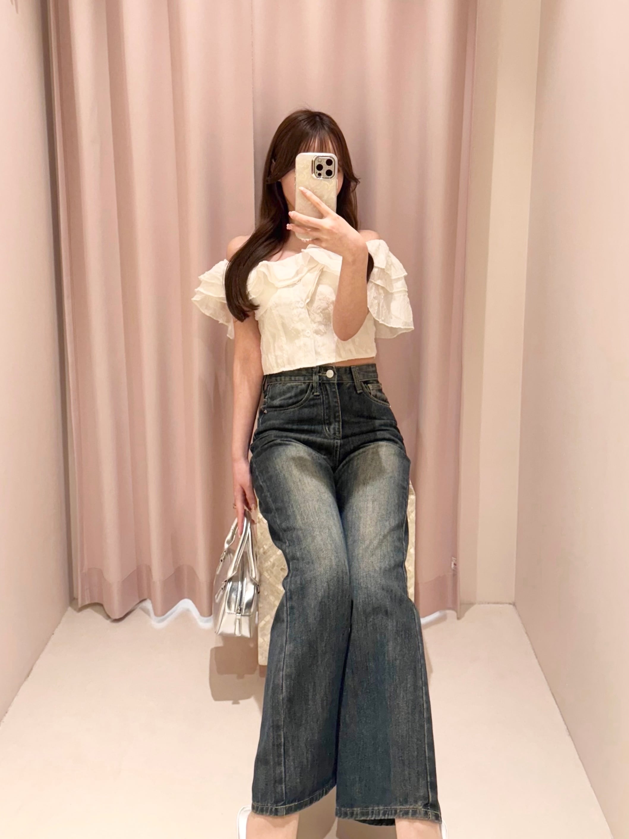 off shoulder flower tops – ROUGE by POMME d'amour