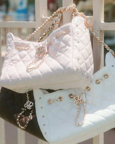 Pd quilting bijou chain bag