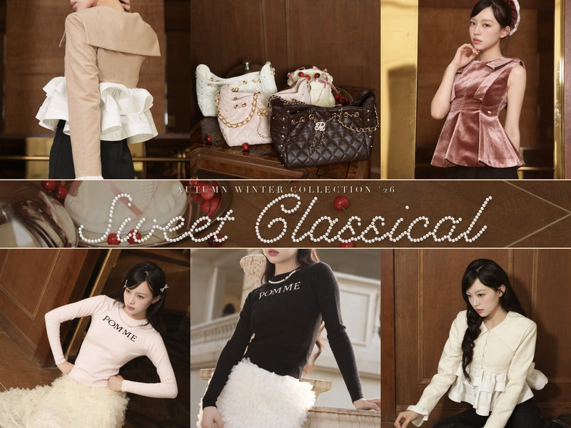 POMME Sweet Classical Collection 🧁🍒🥄