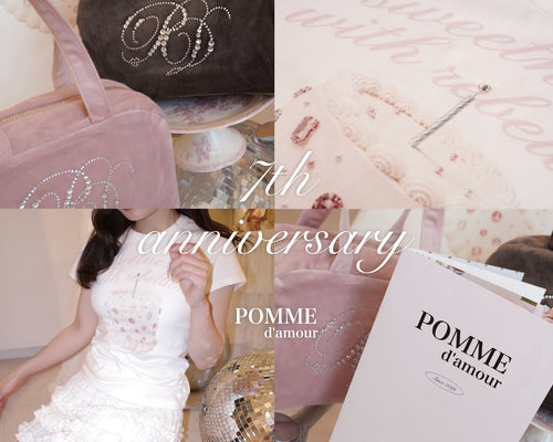 POMME d'amour 7th anniversary 🎂🎀