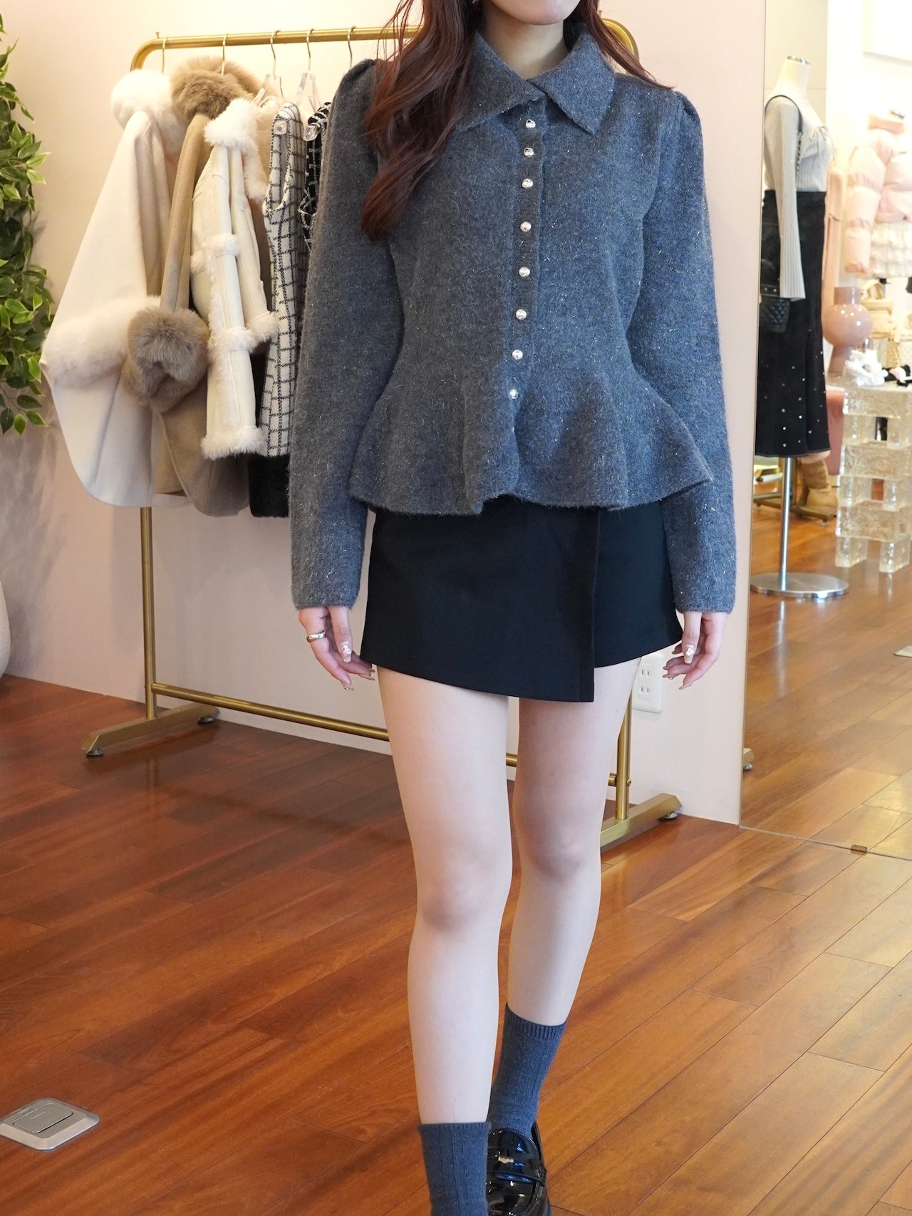 モデル157cm（Fサイズ着用）