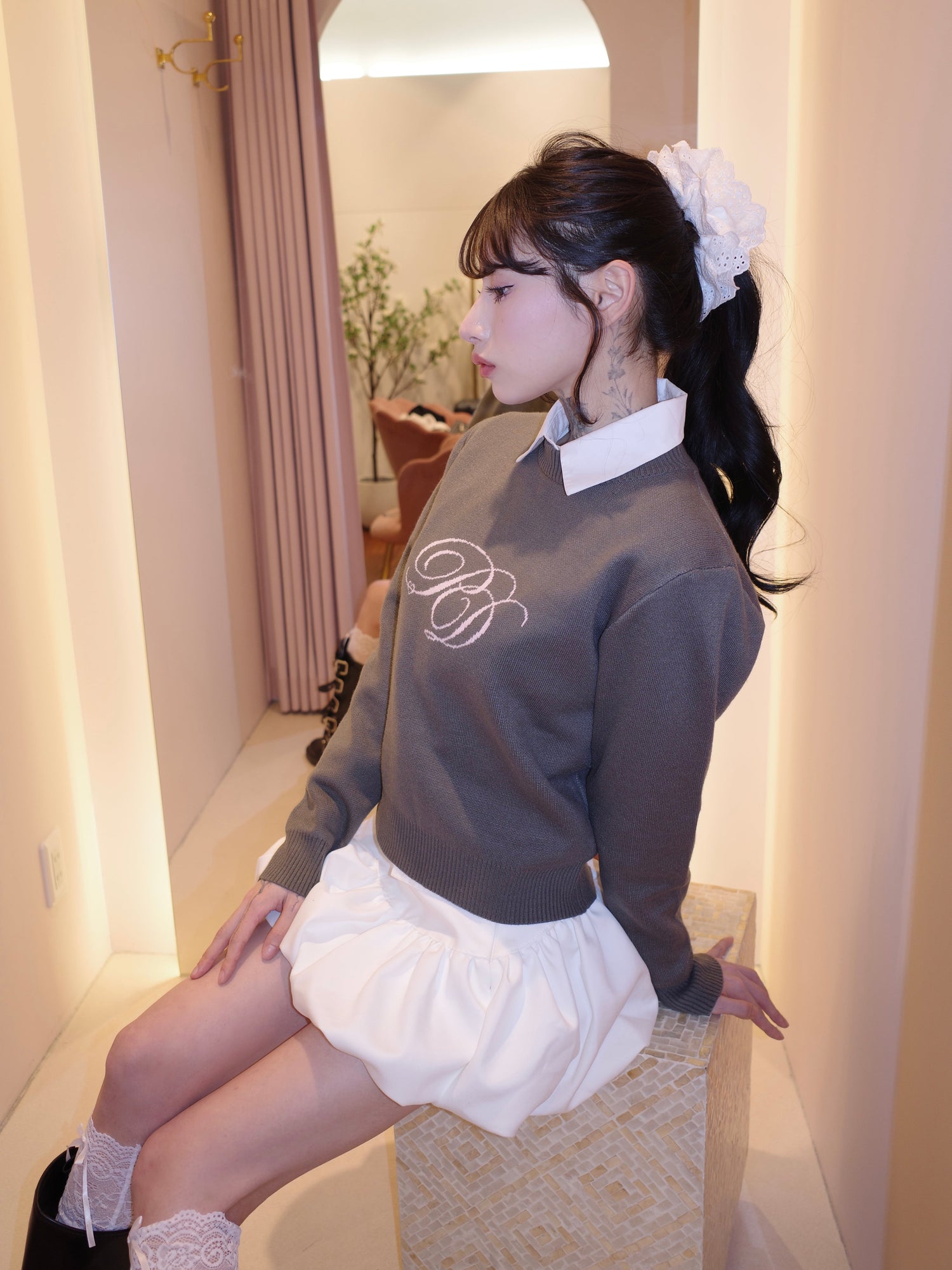 モデル165cm（Fサイズ着用）