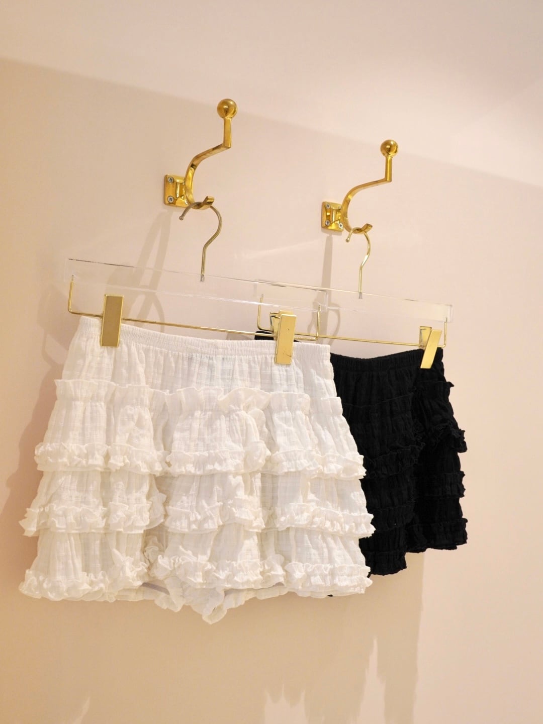 frill short pants – ROUGE by POMME d'amour