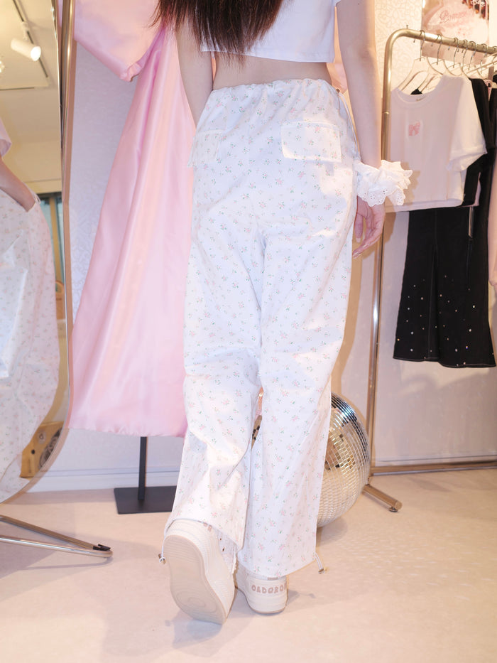 flower cargo pants
