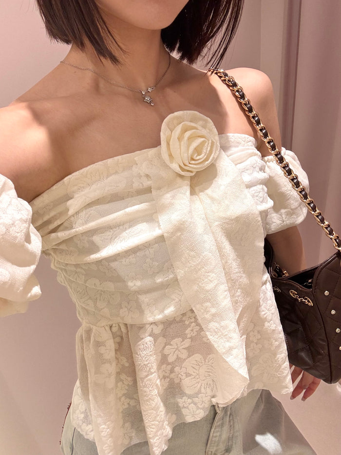 rose veil top
