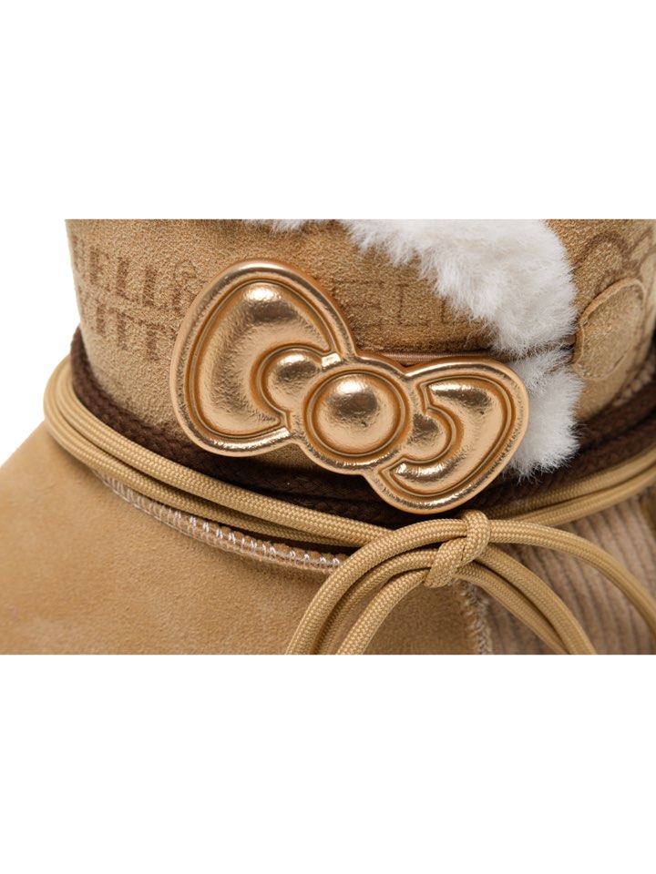 Oboot-medium HELLO KITTY / camel – ROUGE by POMME d'amour