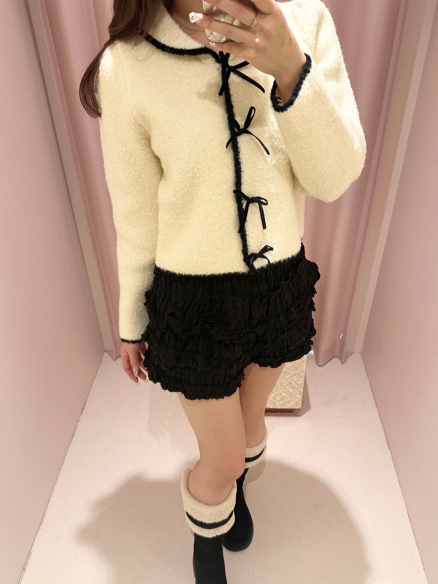 モデル164cm（Fサイズ着用）