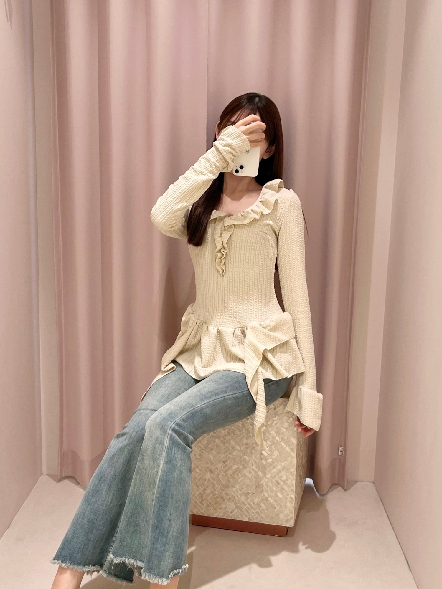 モデル170cm（Fサイズ着用）
