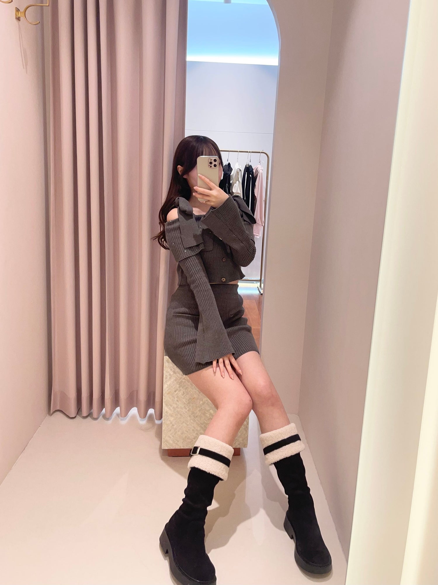 モデル160cm（Sサイズ着用）