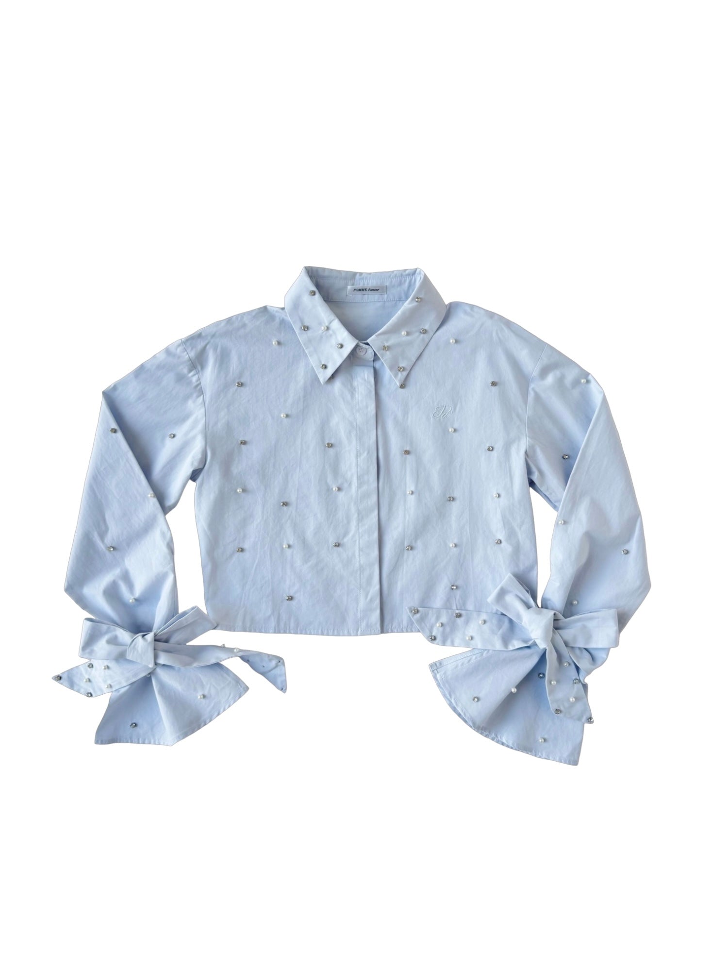 bijou ribbon shirt – ROUGE by POMME d'amour