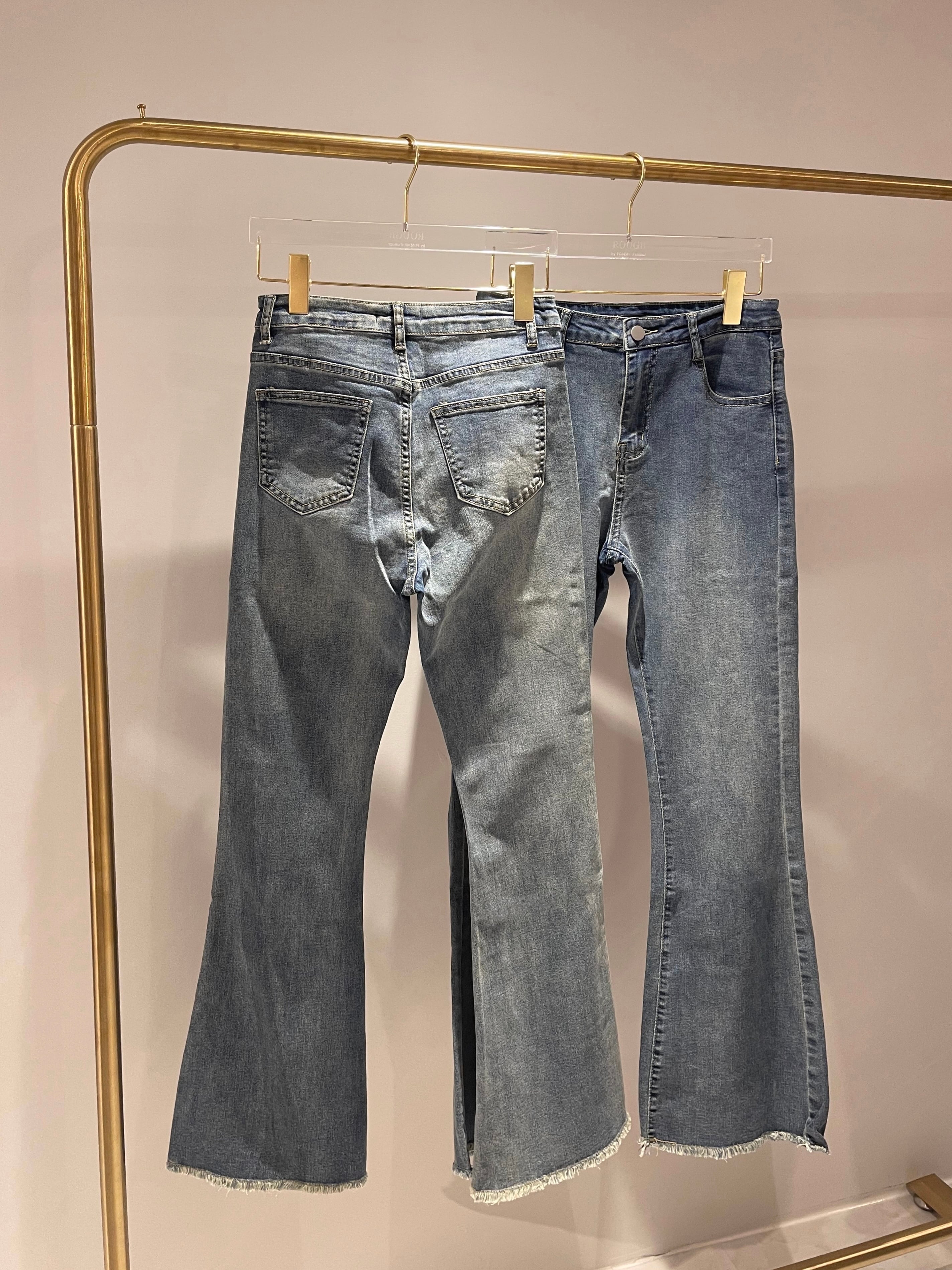 stretch flare denim – ROUGE by POMME d'amour