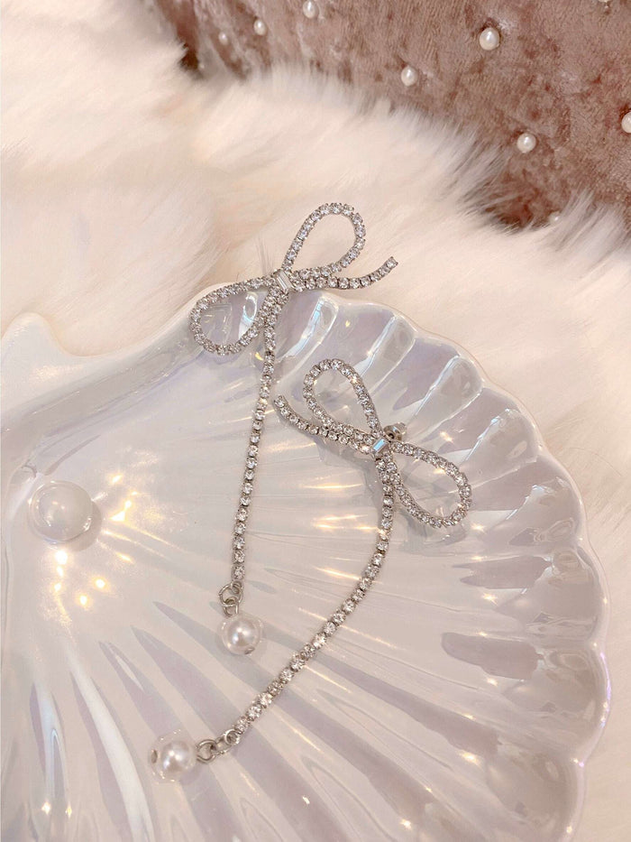 ribbon bijou long pierce