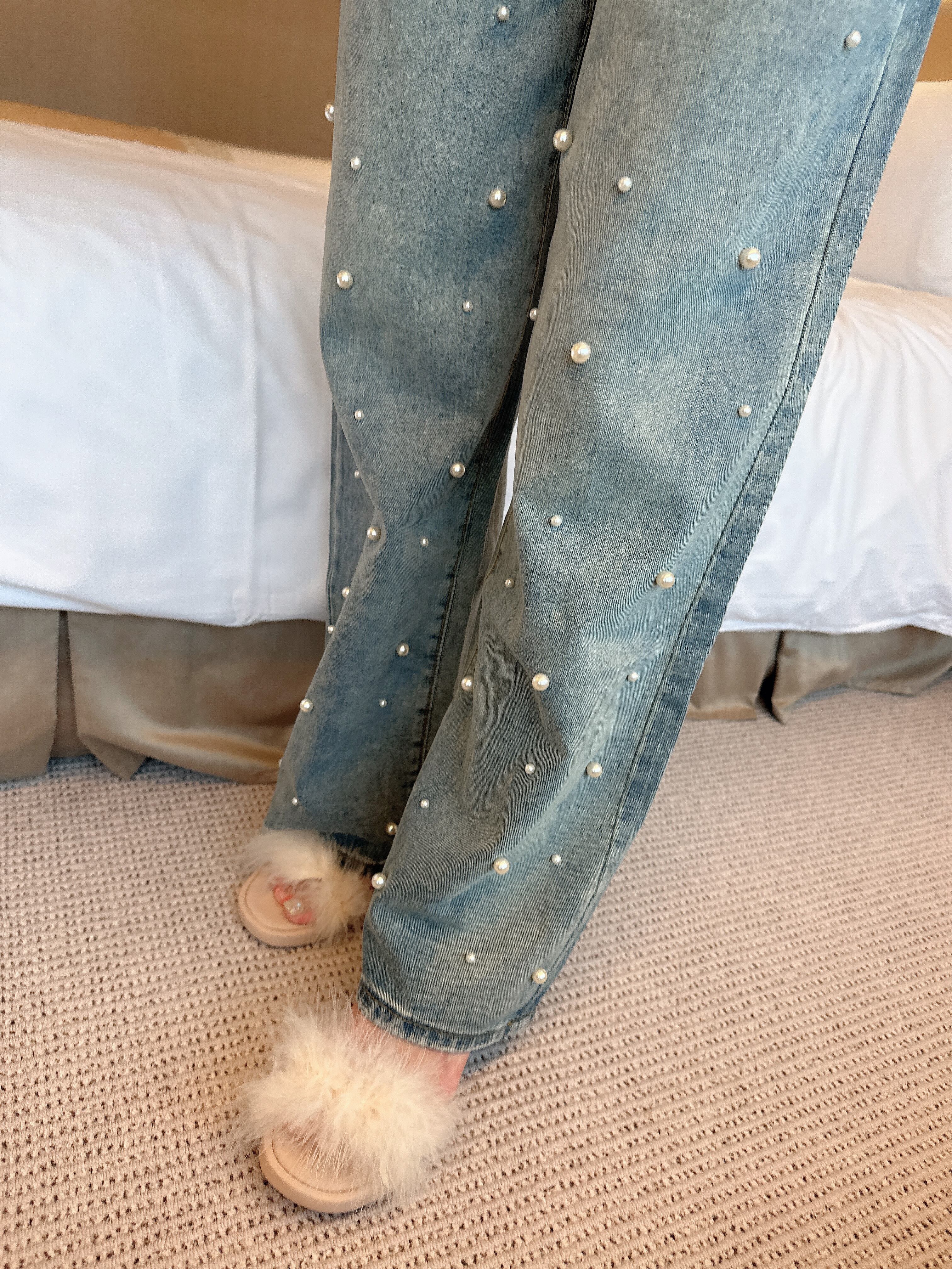 pearl straight denim – ROUGE by POMME d'amour