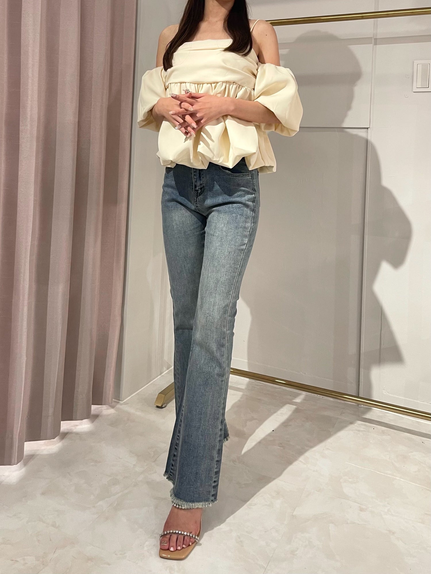 モデル160cm（Sサイズ着用）