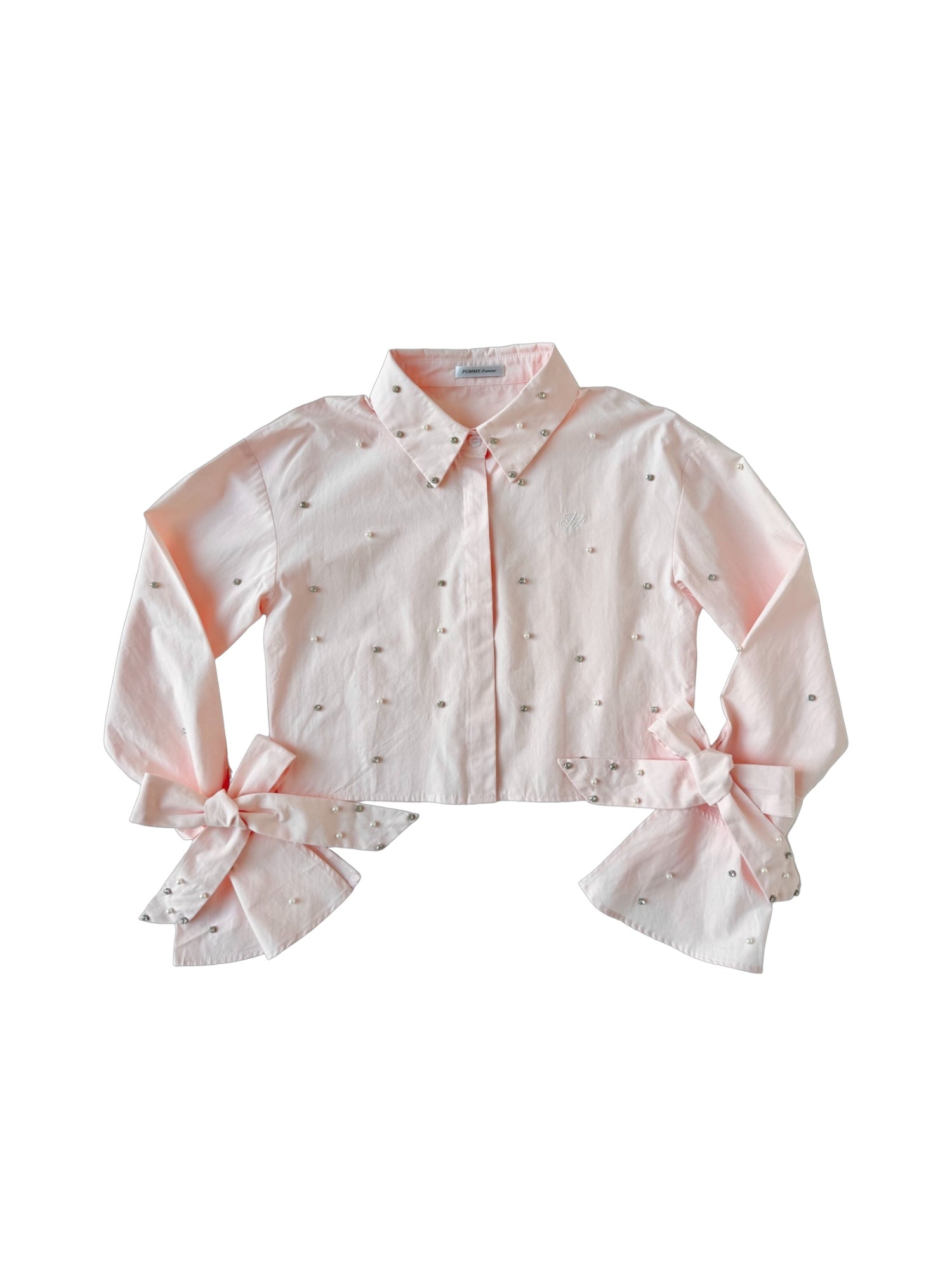 bijou ribbon shirt – ROUGE by POMME d'amour