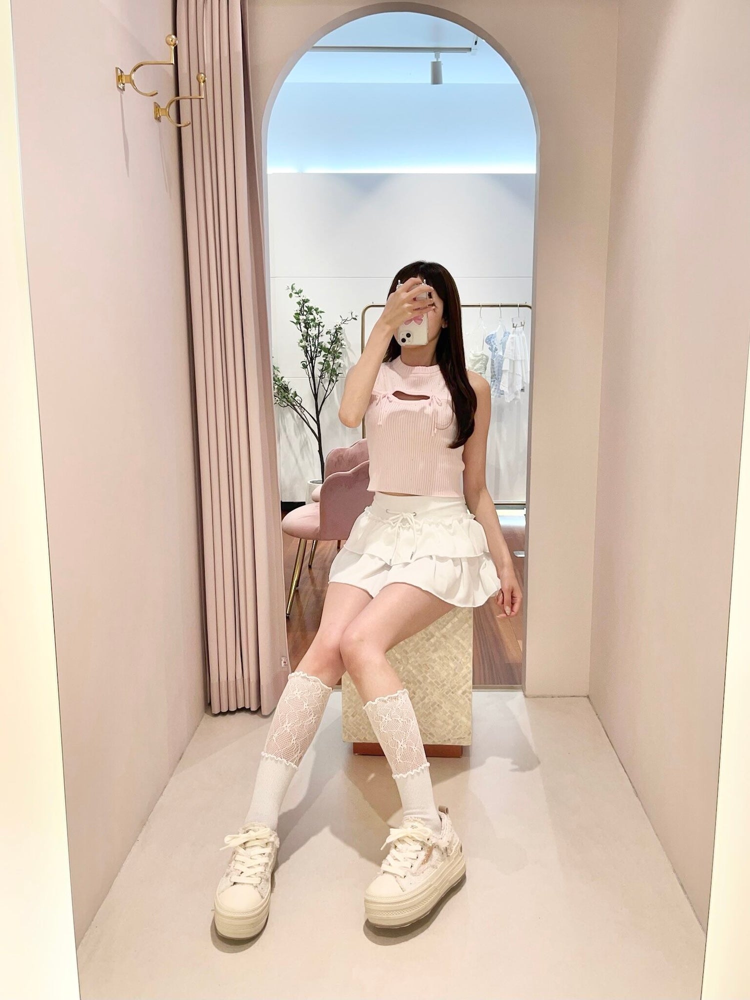 モデル170cm（Mサイズ着用）
