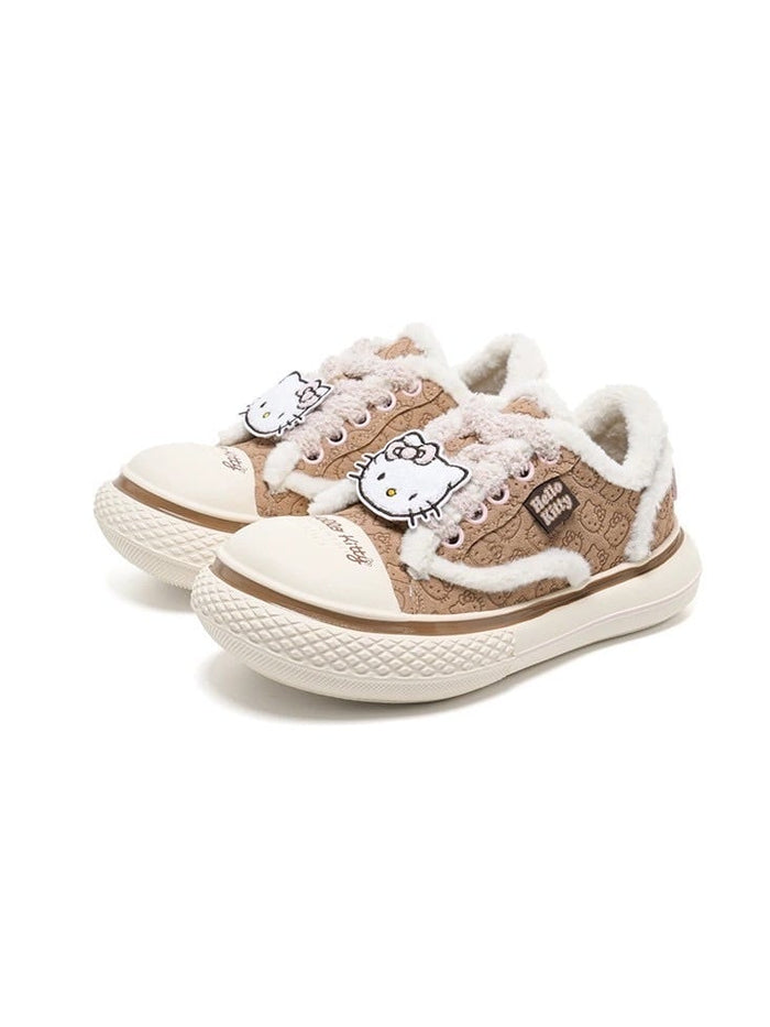 【OLD ORDER】CANVAS HELLO KITTY / brown