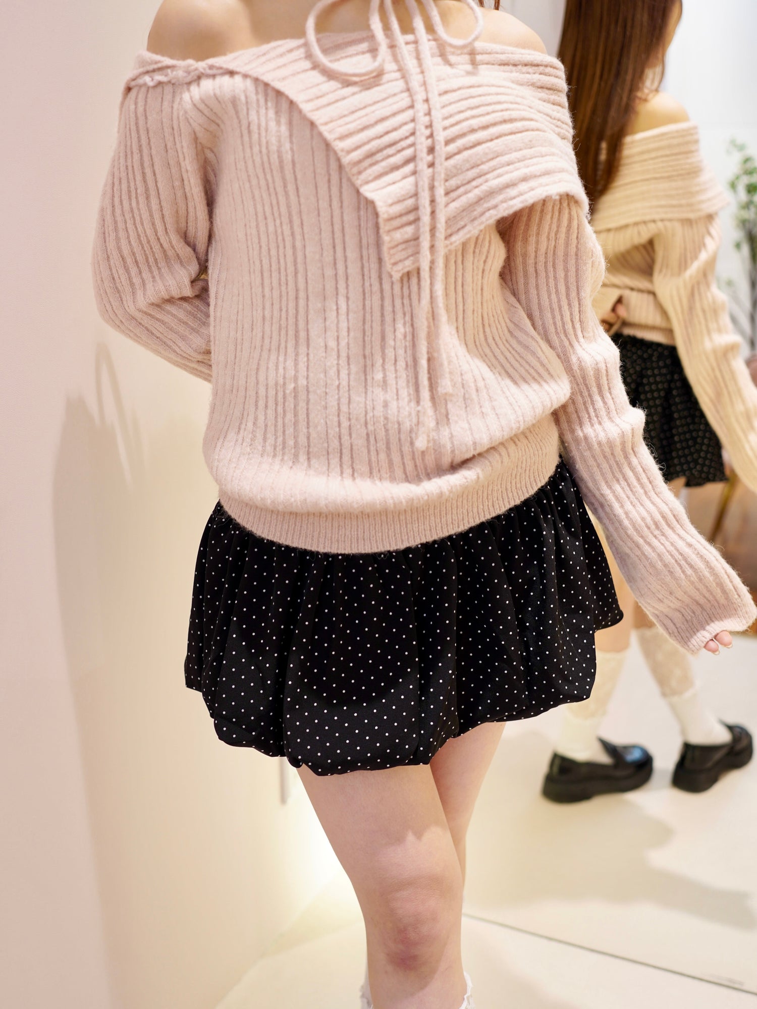 モデル160cm（Fサイズ着用）