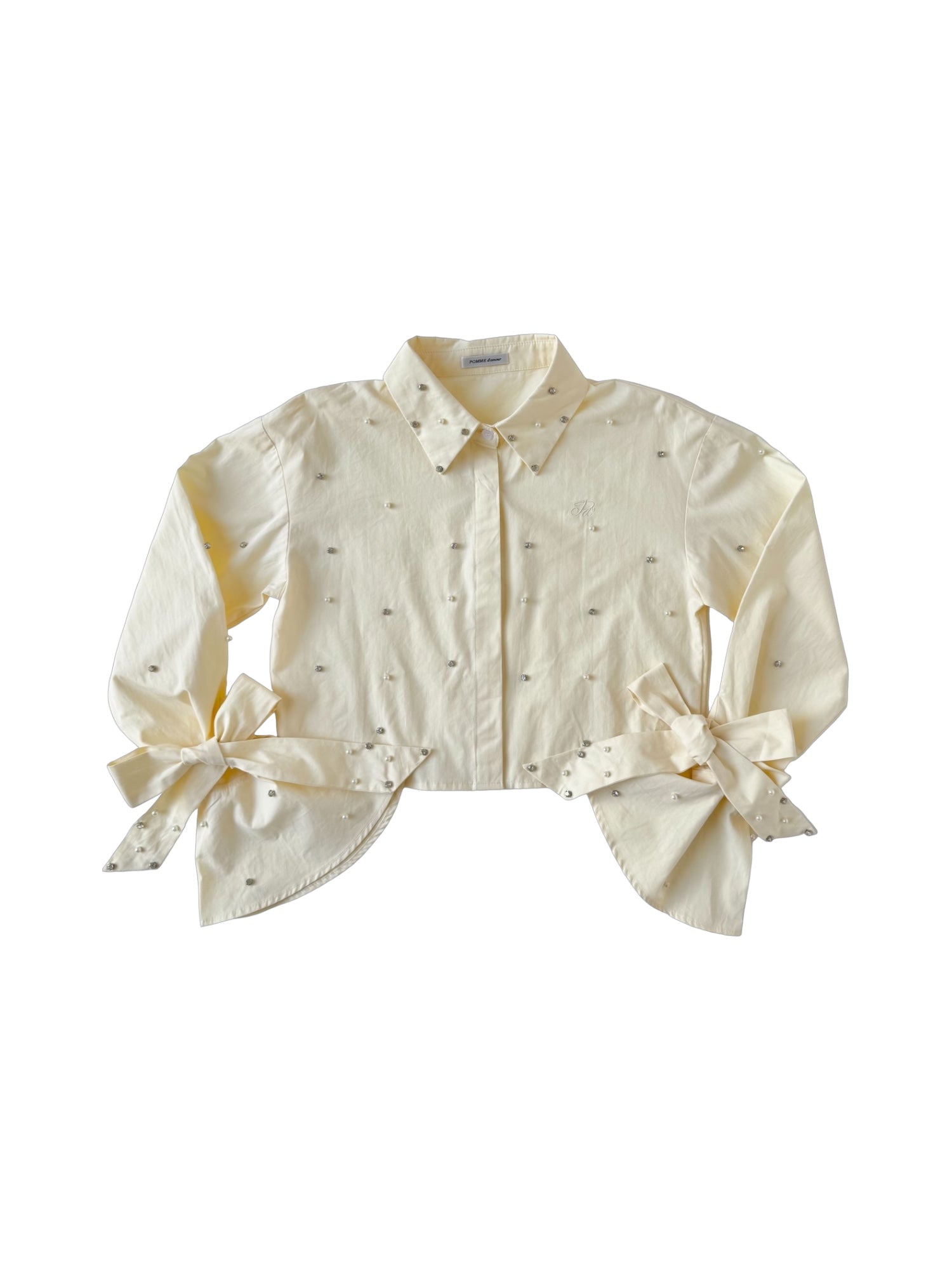 bijou ribbon shirt – ROUGE by POMME d'amour