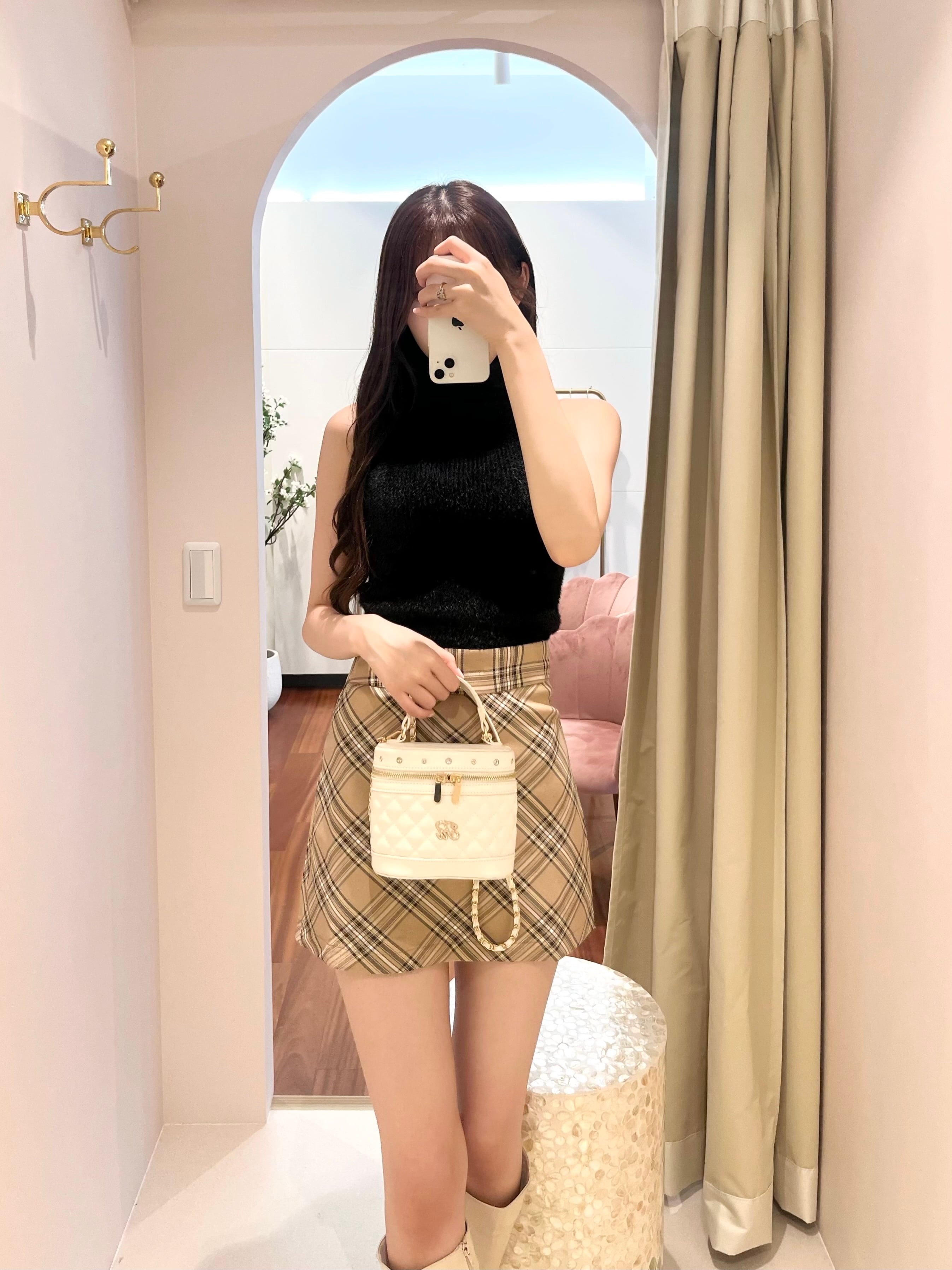 plaid mini skirt – ROUGE by POMME d'amour