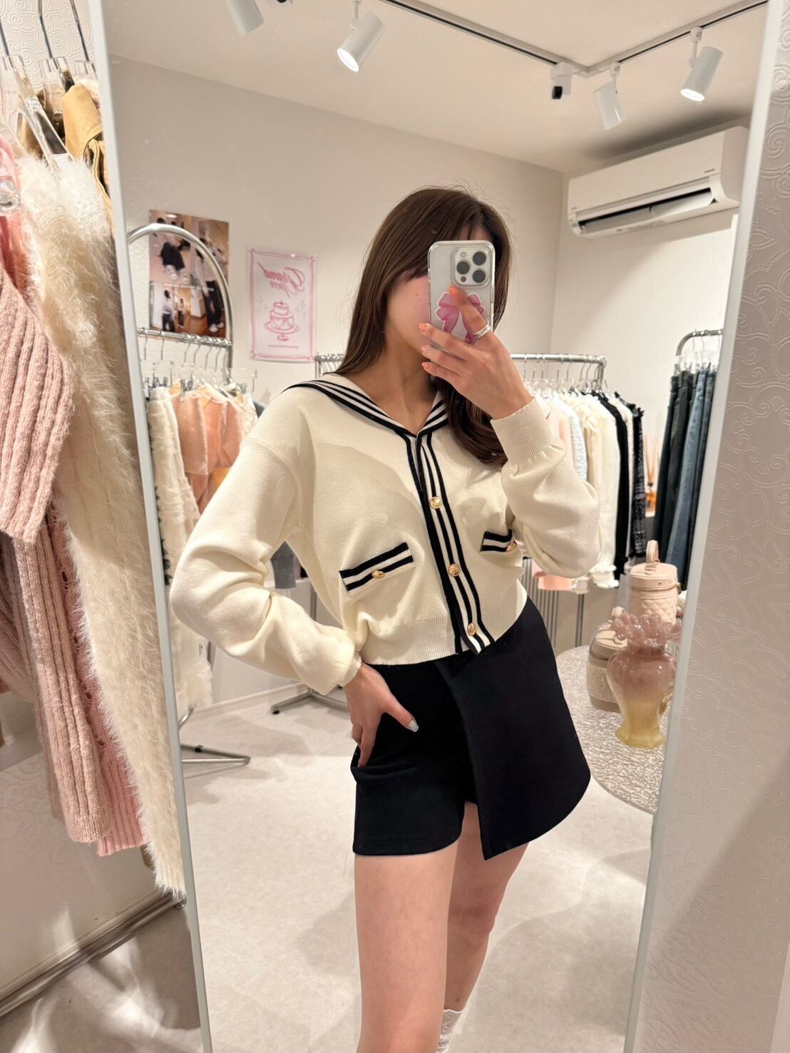 モデル153cm（Mサイズ着用）
