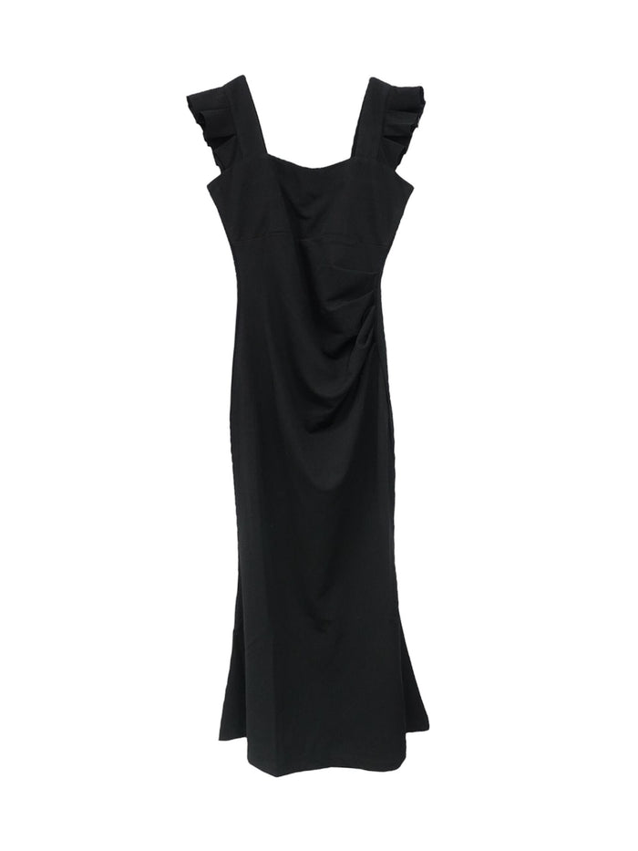 shoulder frill one piece