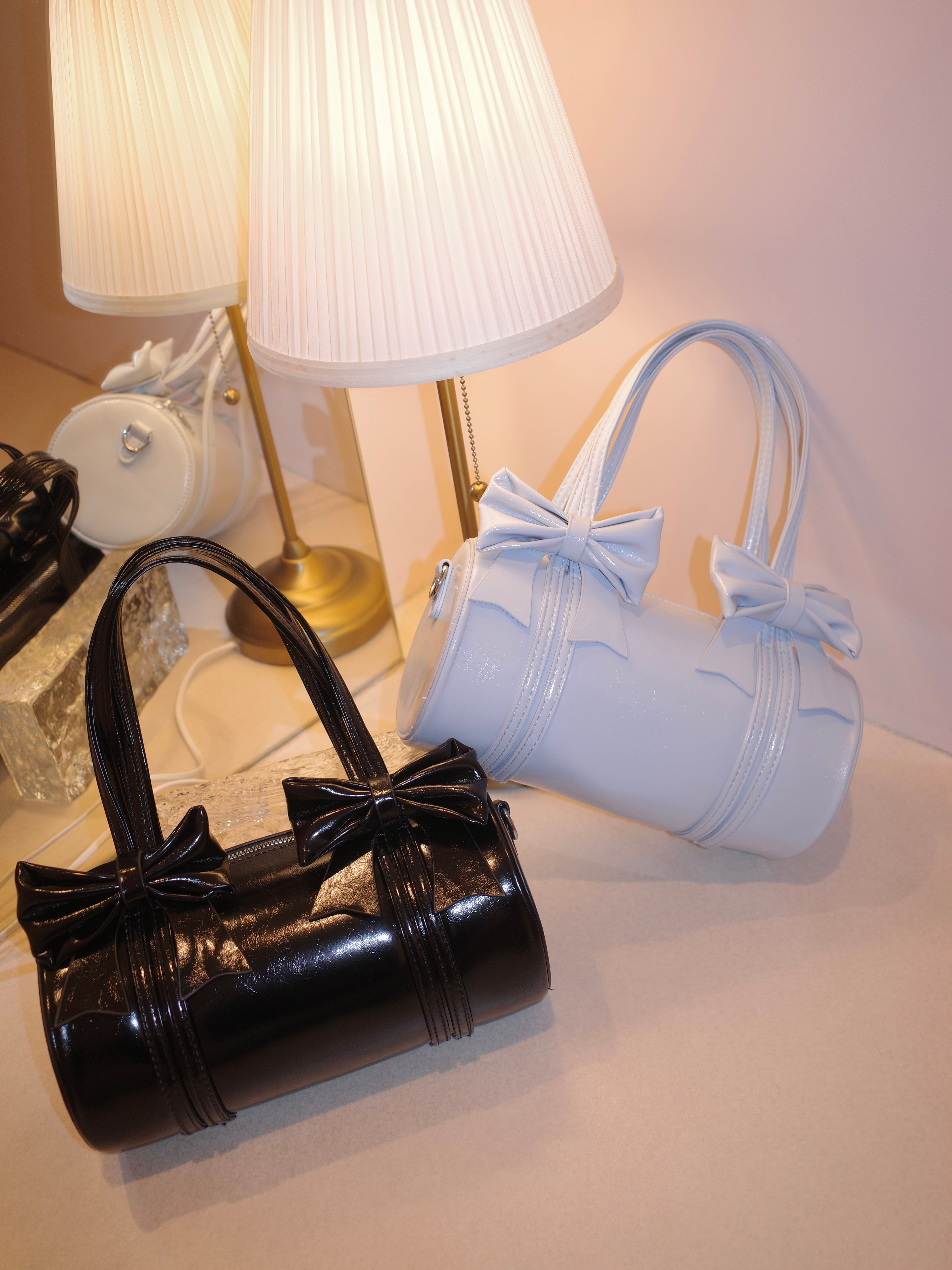 rouge by pomme d'amour バニティ バッグ ブラック BAG – ROUGE by POMME d'amour