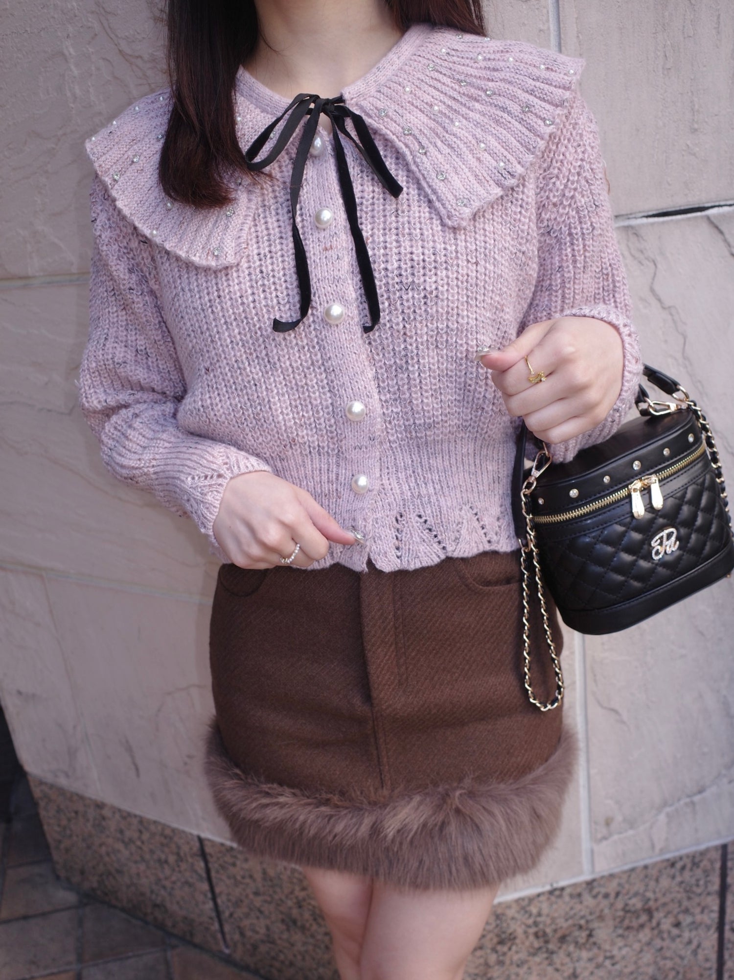 モデル155cm（Fサイズ着用）