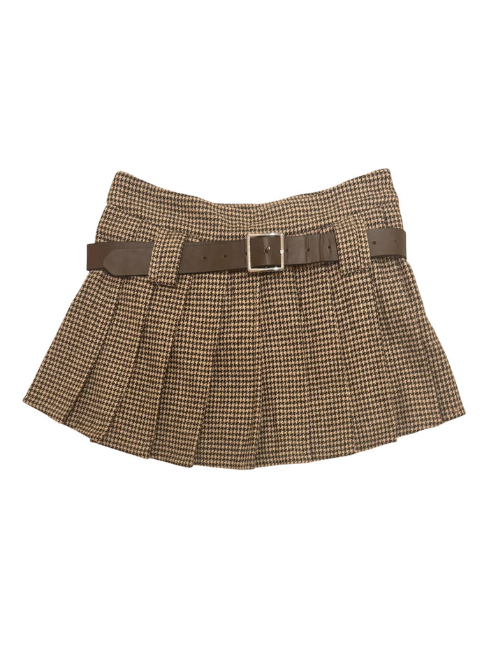 belt check skirt