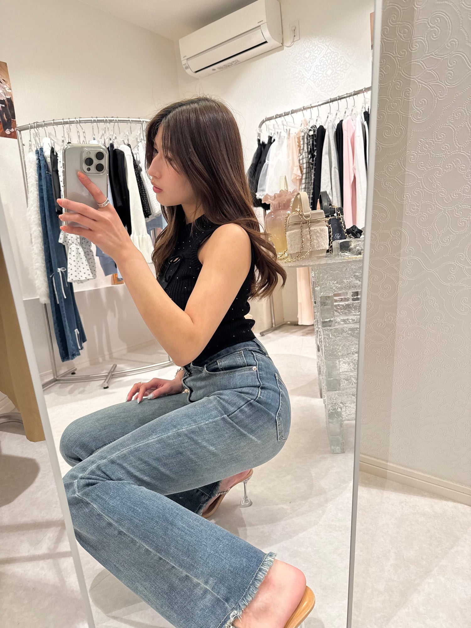 モデル153cm（Sサイズ着用）