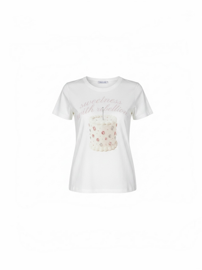 7th cake heart stone tee