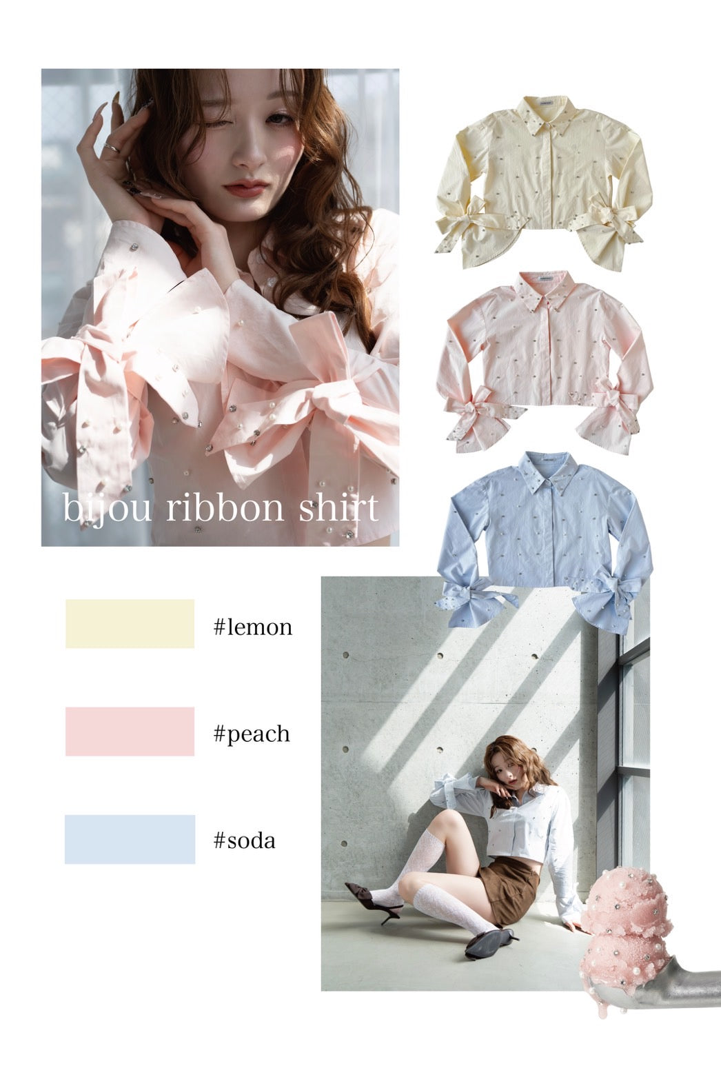 ROUGE by POMME d'amour チャームトップス POMME d'amour – ROUGE by POMME d'amour