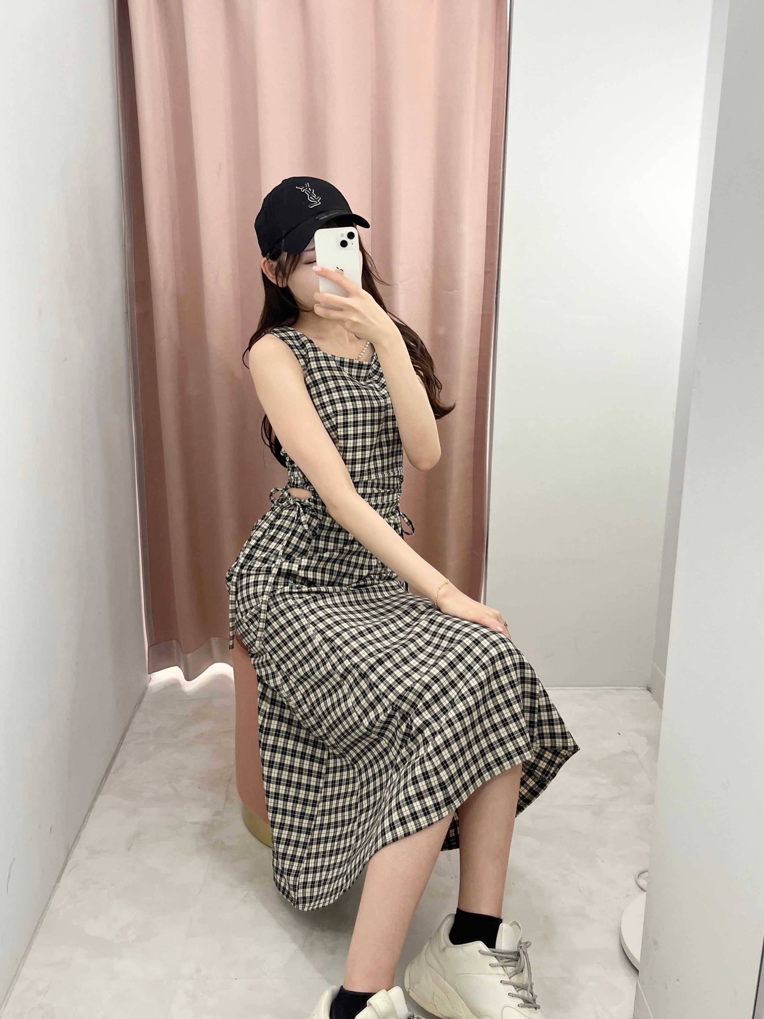 POMME charm side ribbon onepiece – ROUGE by POMME d'amour