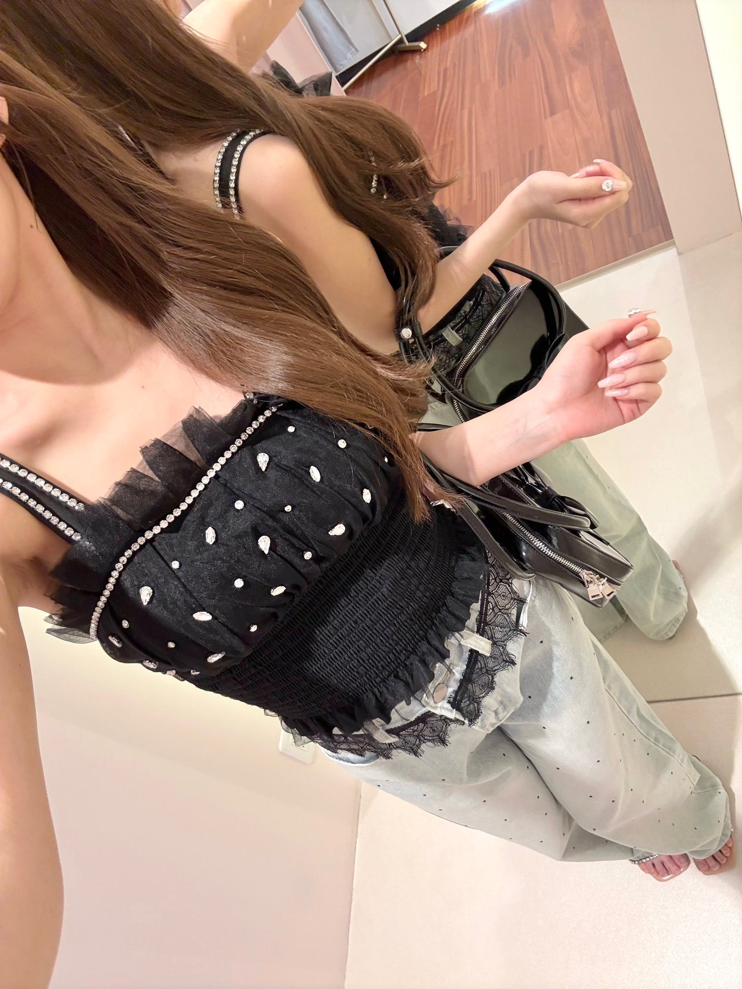 モデル160cm（Fサイズ着用）