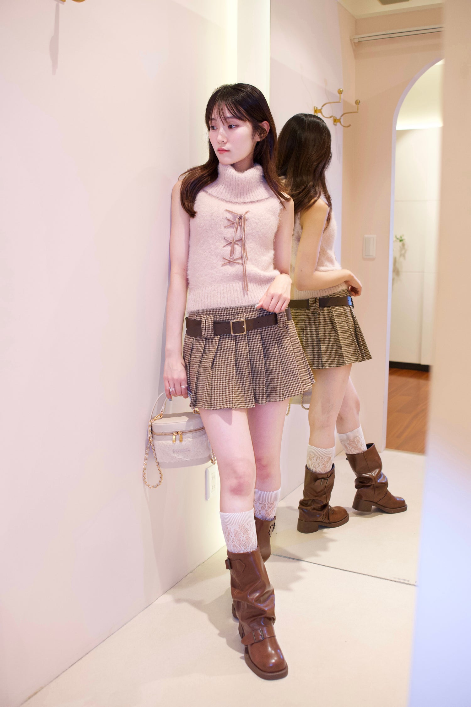 モデル157cm（Sサイズ着用）