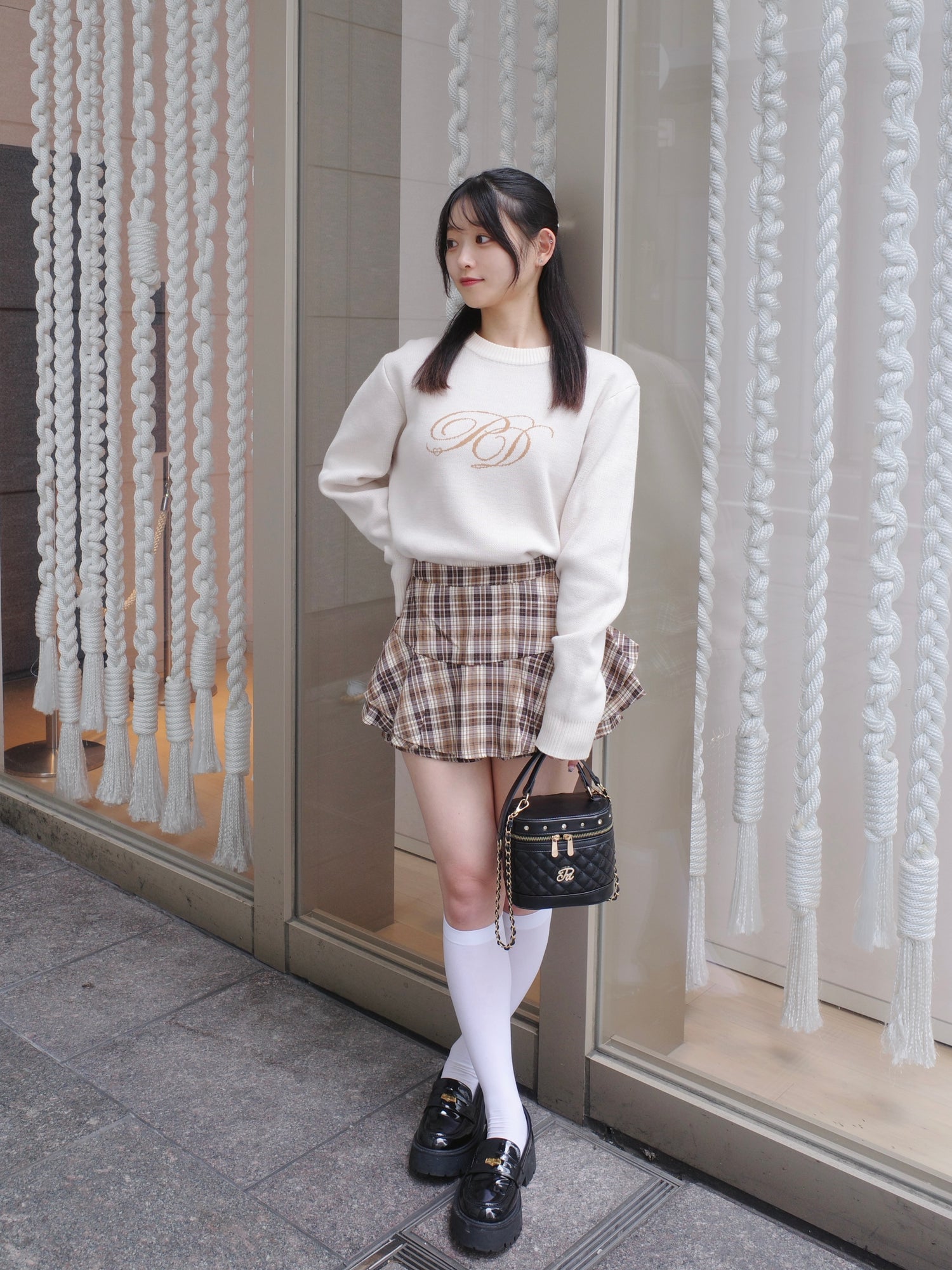 モデル155cm（XSサイズ着用）