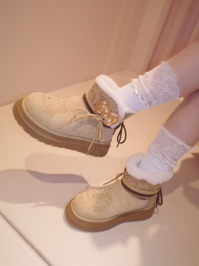 Oboot-medium HELLO KITTY / camel