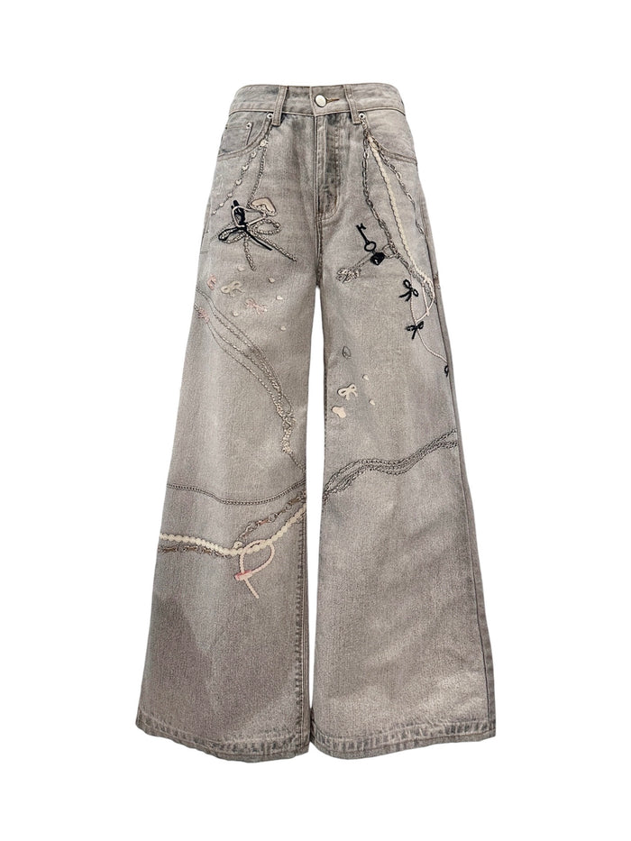 【予約】toy print denim