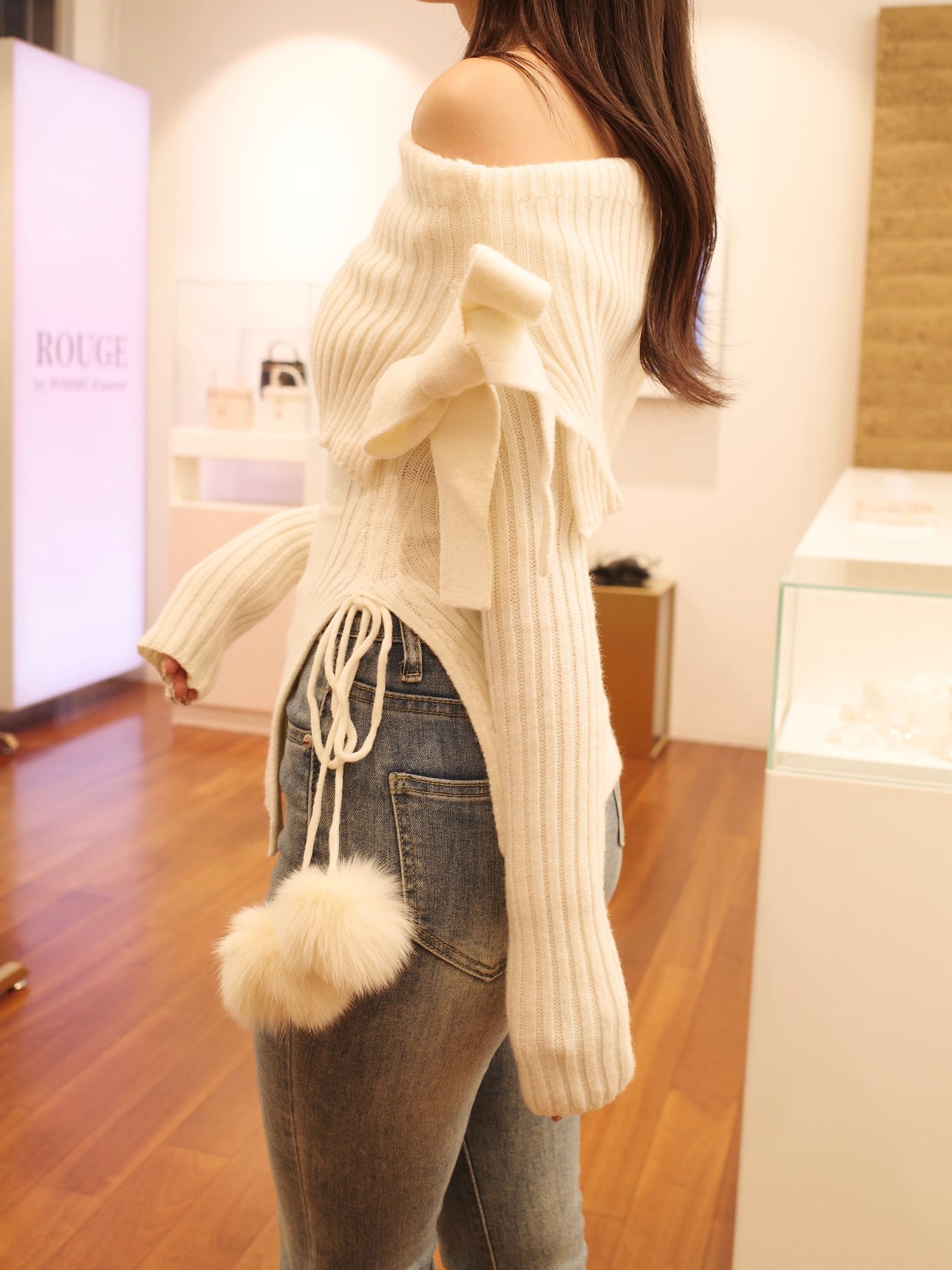 モデル164cm（Fサイズ着用）