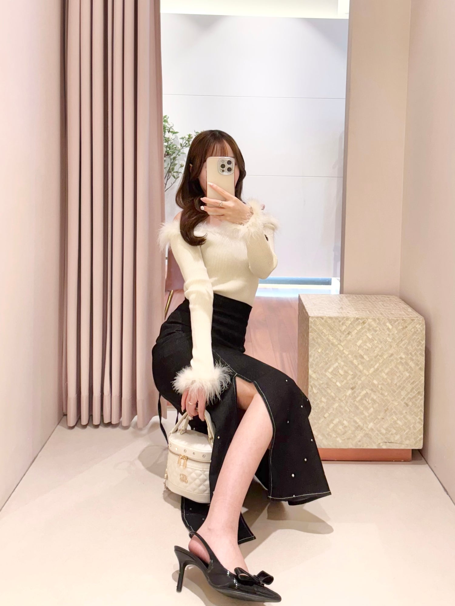 モデル160cm（Fサイズ着用）