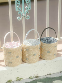bijou ribbon basket bag – ROUGE by POMME d'amour
