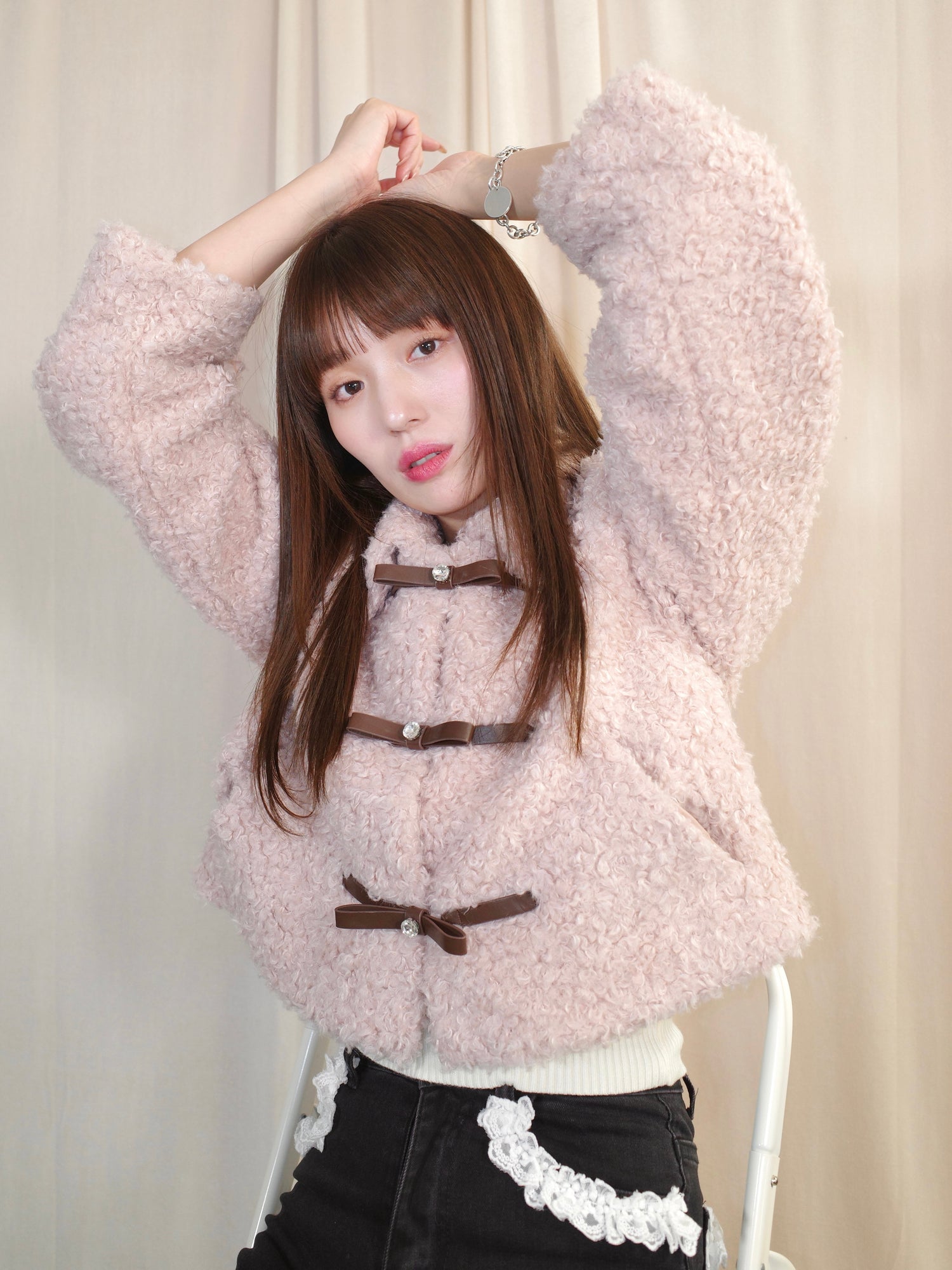 モデル168cm（Fサイズ着用）