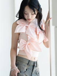 triple ribbon knit