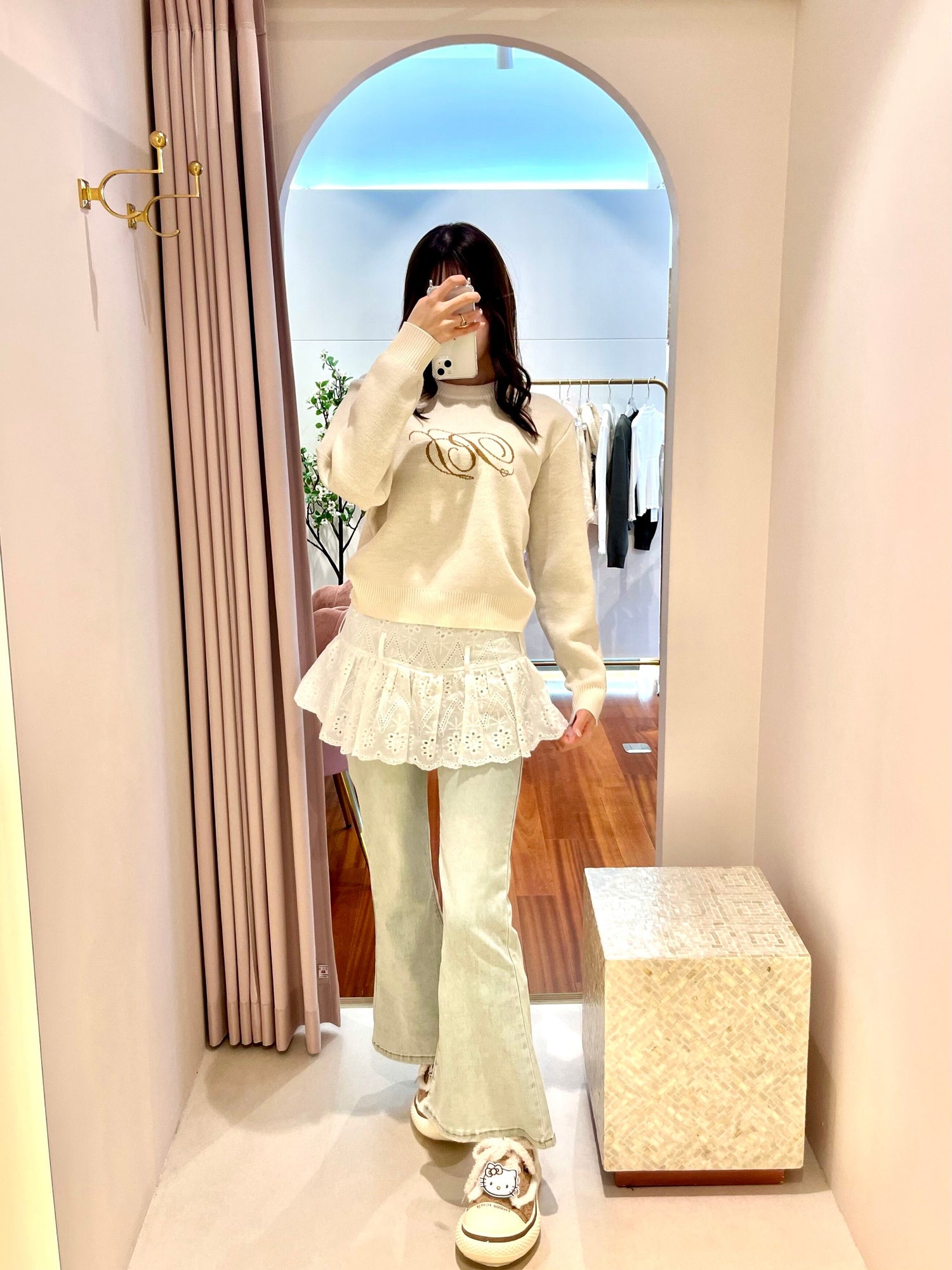 モデル170cm（Mサイズ着用）