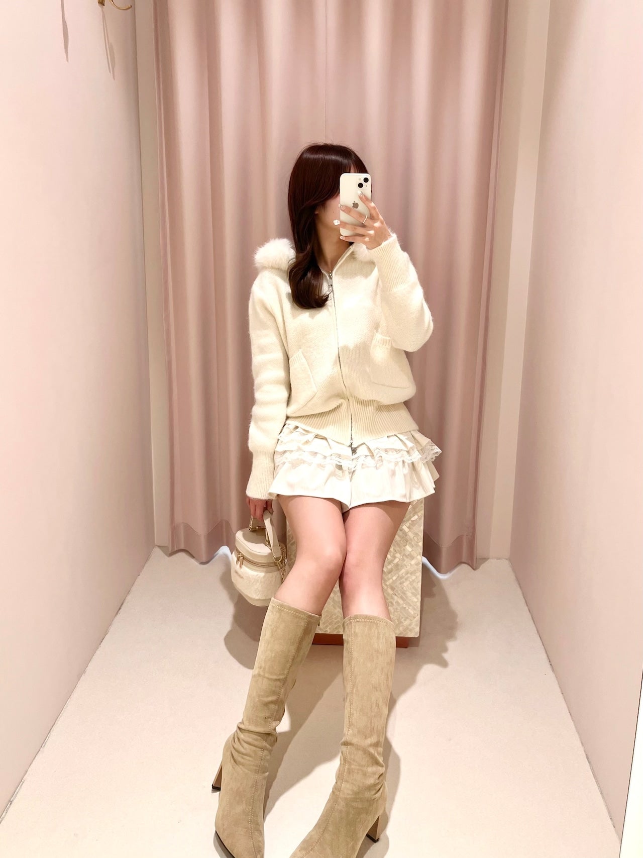 モデル164cm（Sサイズ着用）