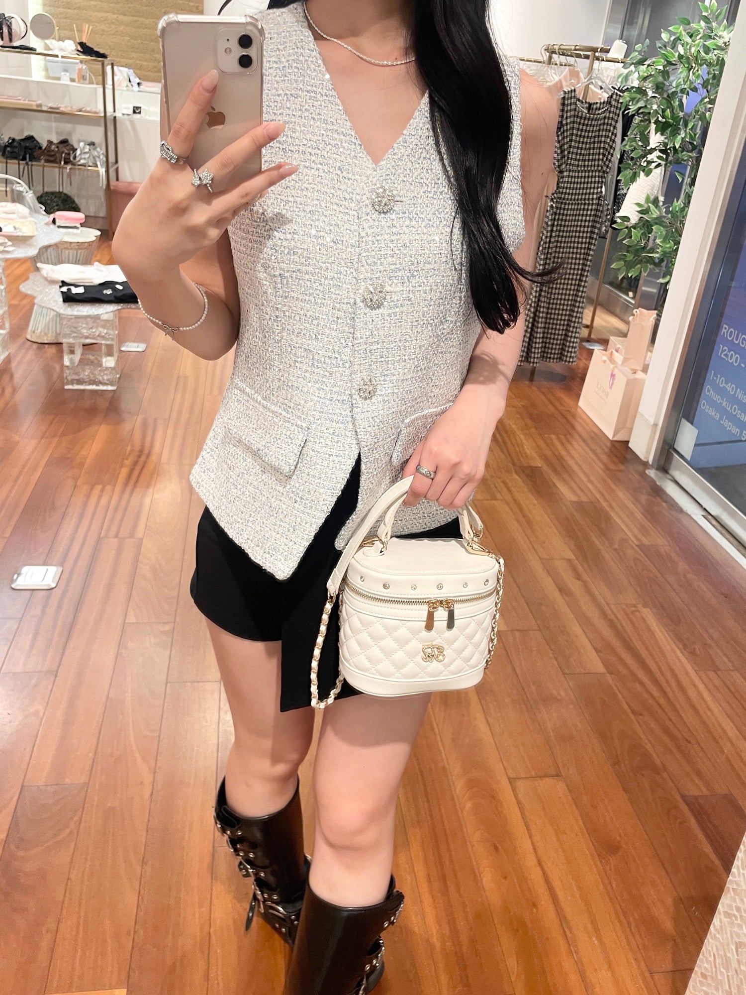 モデル160cm（Mサイズ着用）