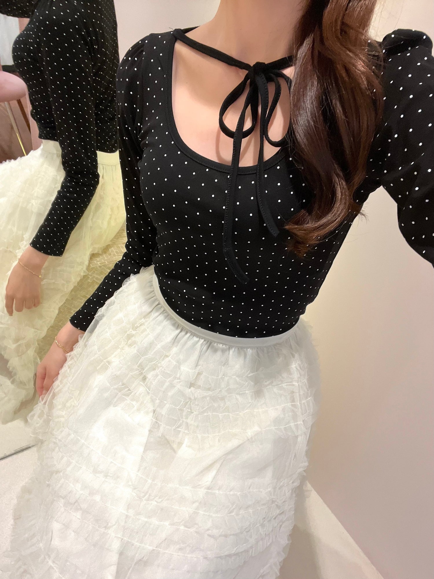 モデル170cm（Fサイズ着用）