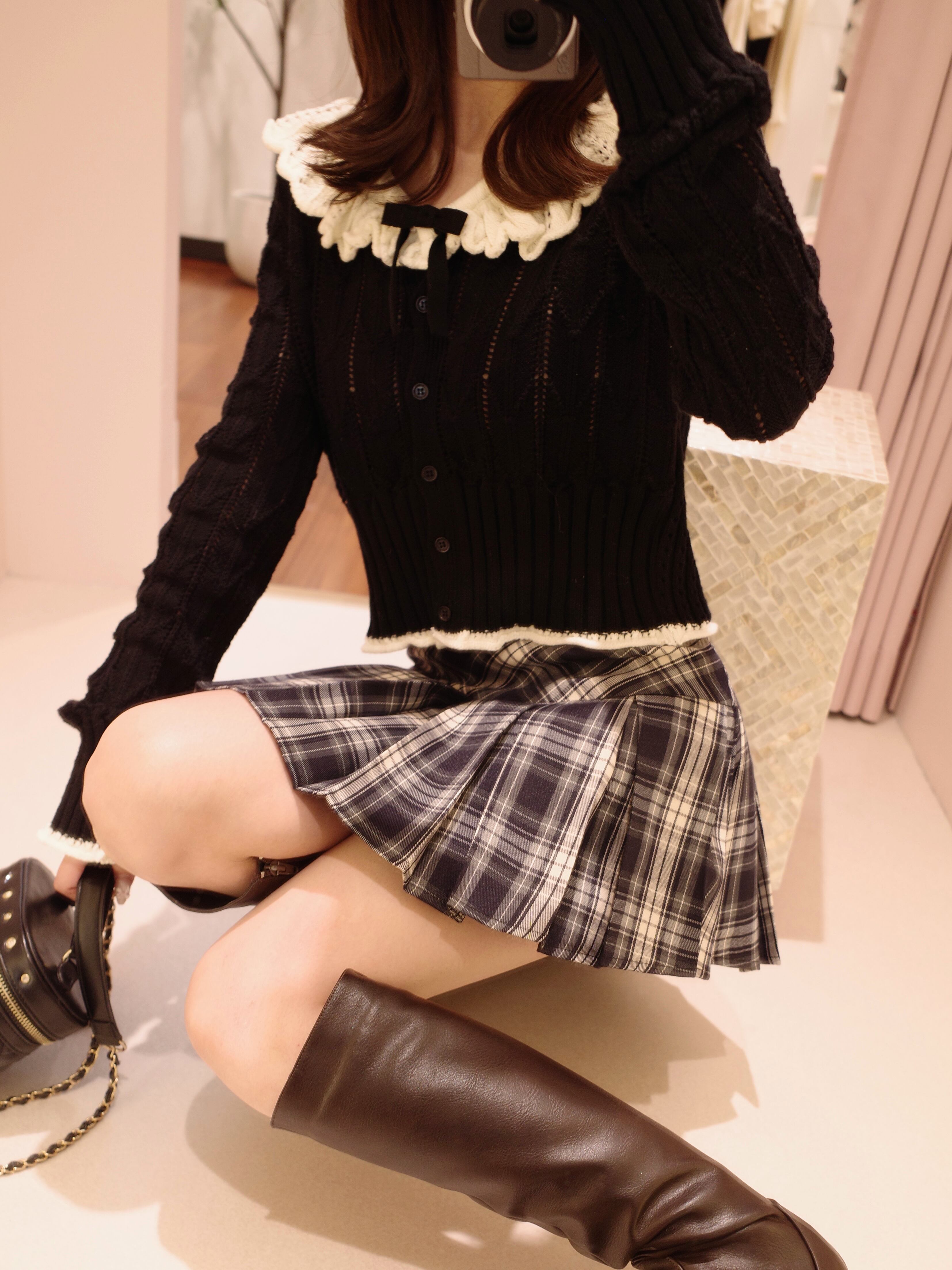 plaid pleats mini skirt – ROUGE by POMME d'amour
