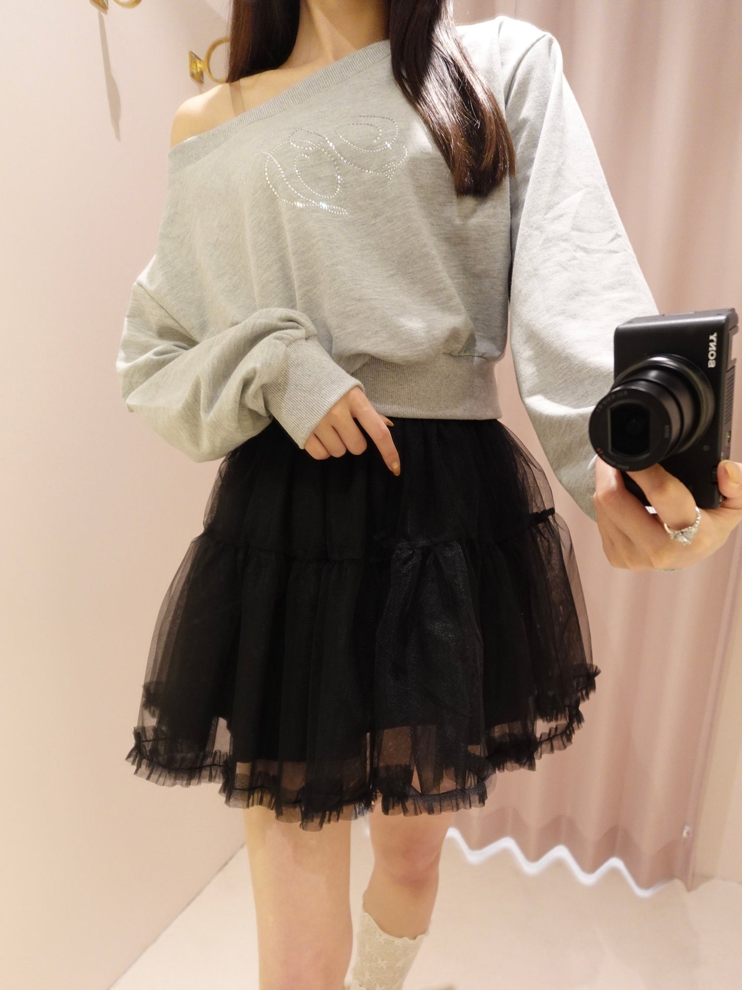 モデル170cm（Mサイズ着用）