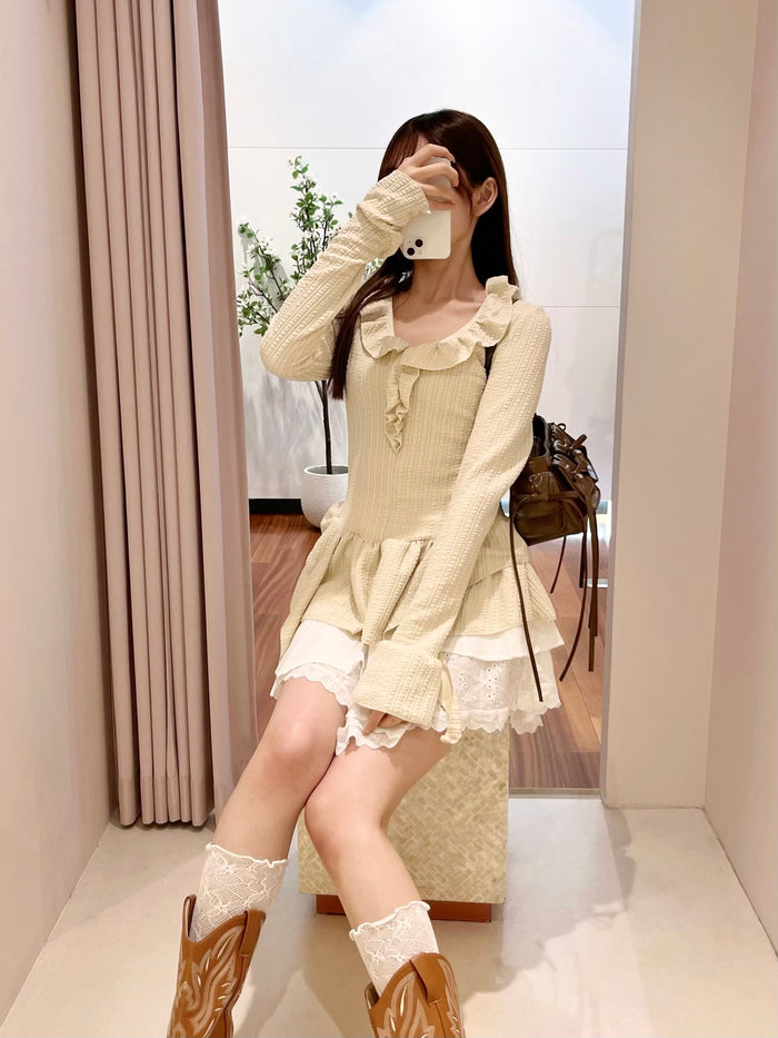 asymmetry knit